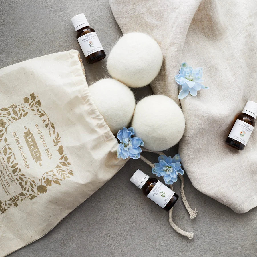 Wool Dryer Ball Set - Dot &amp; Lil