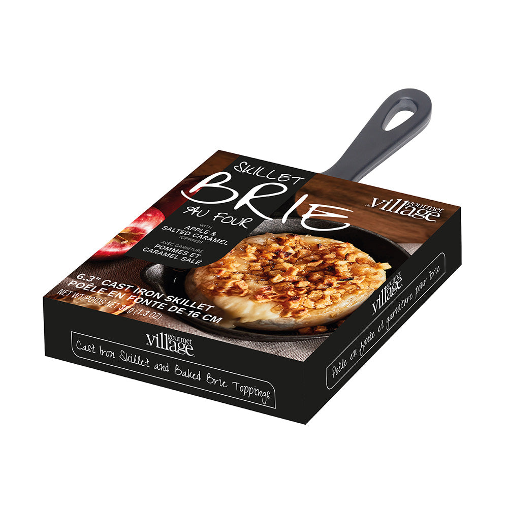 Brie Skillet and Topping - Apples and Salted Caramel