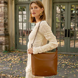 The Danyka - Black Vegan Leather Tote Bag