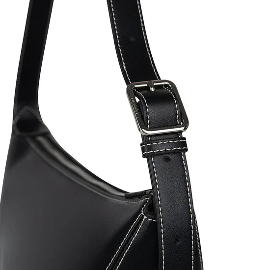 The Danyka - Black Vegan Leather Tote Bag