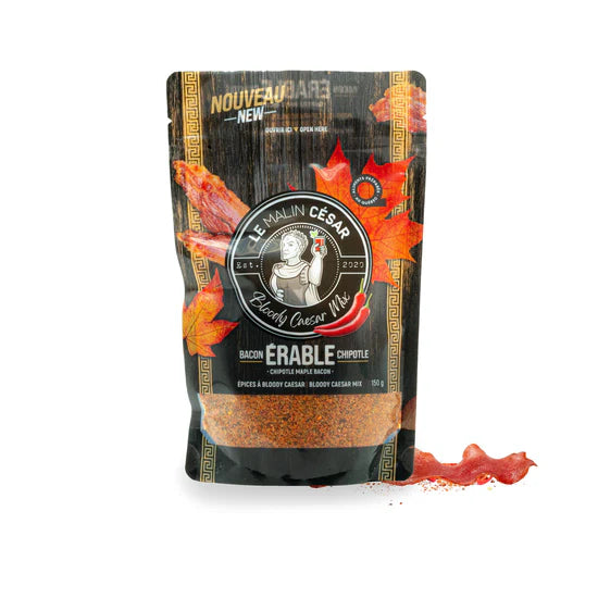 Épice à Bloody Caesar Bacon, Érable et Chipotle  - Le Malin César