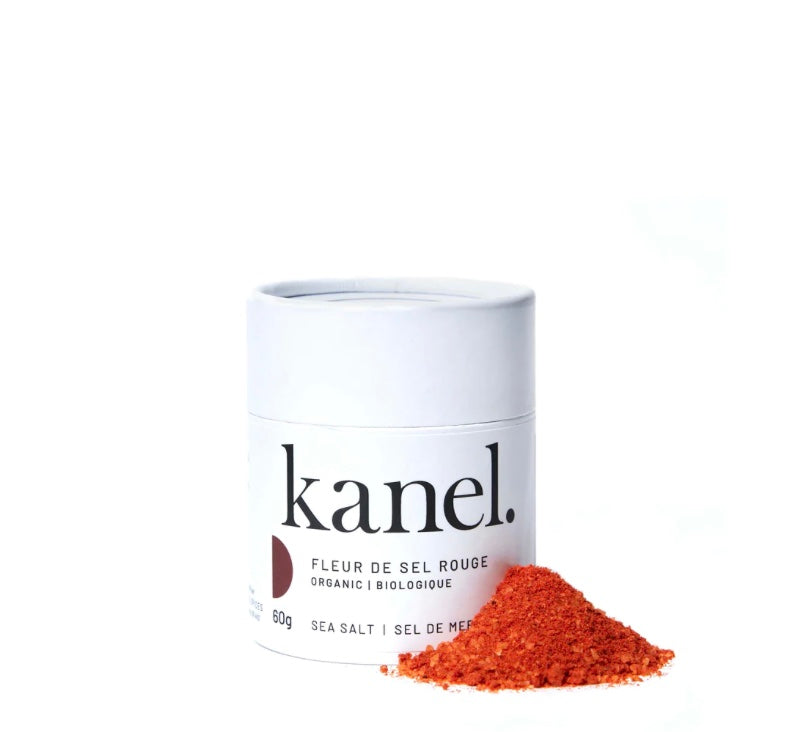 Organic red fleur de sel