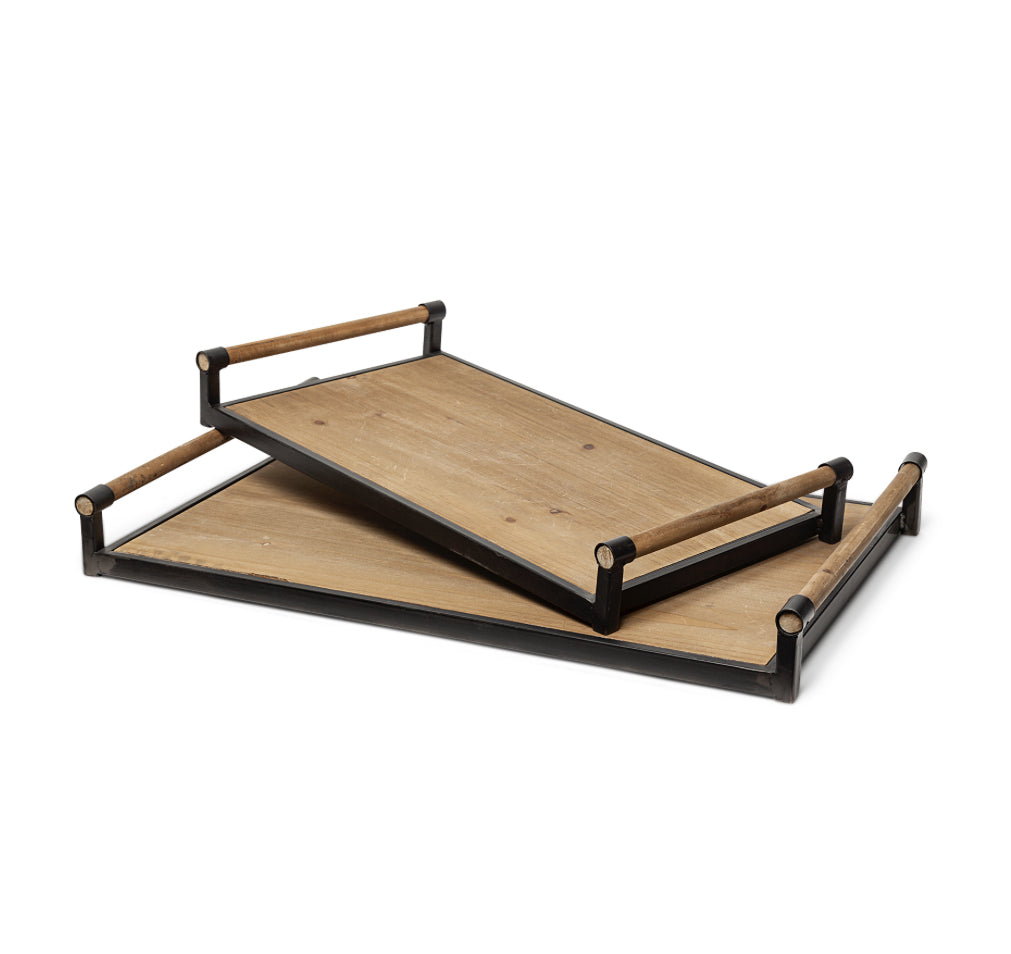 Benson wooden trays