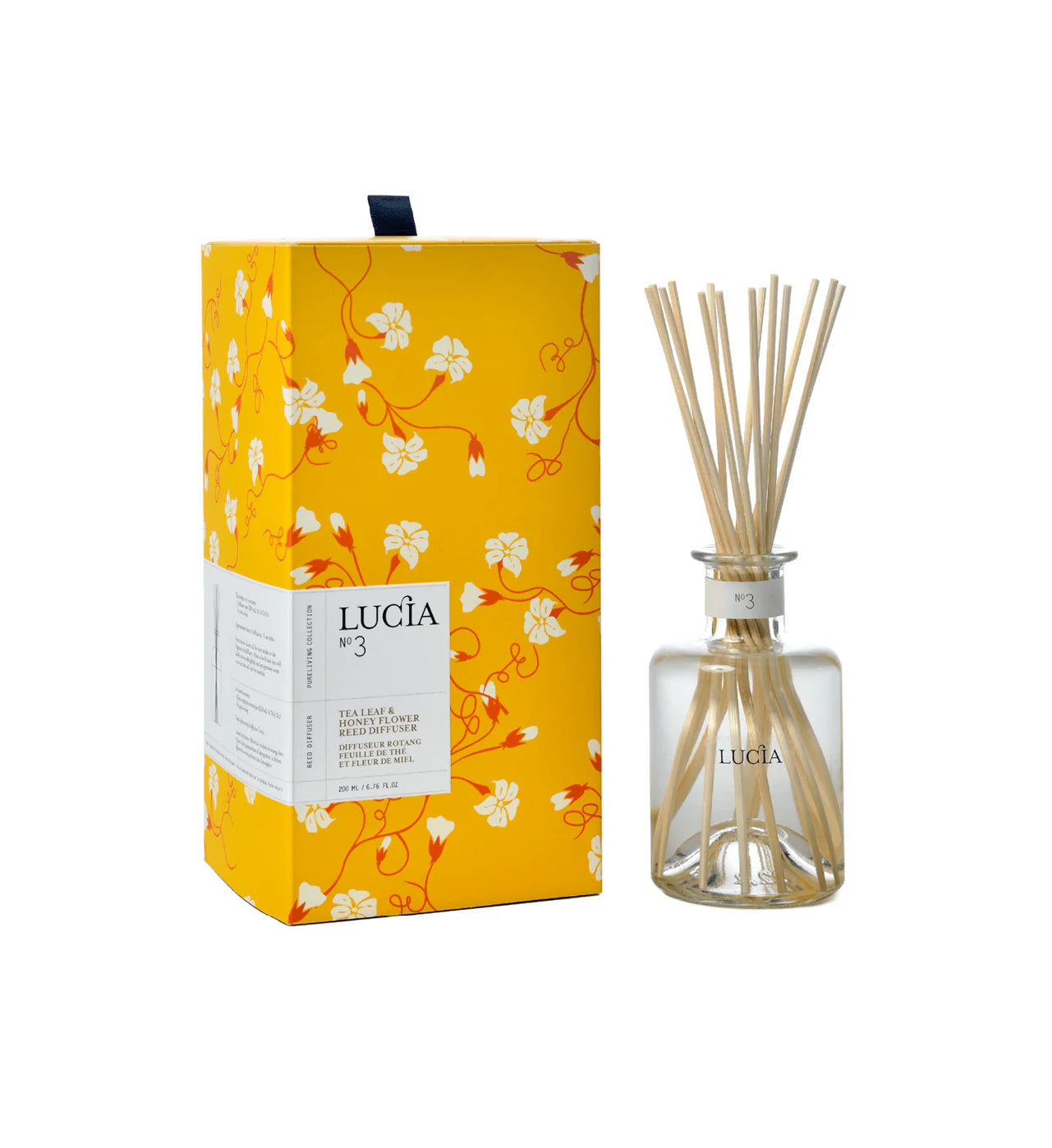 N°3 Diffuseur rotang Feuille de thé et fleur de miel