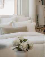 Lin - Housse de couette blanche