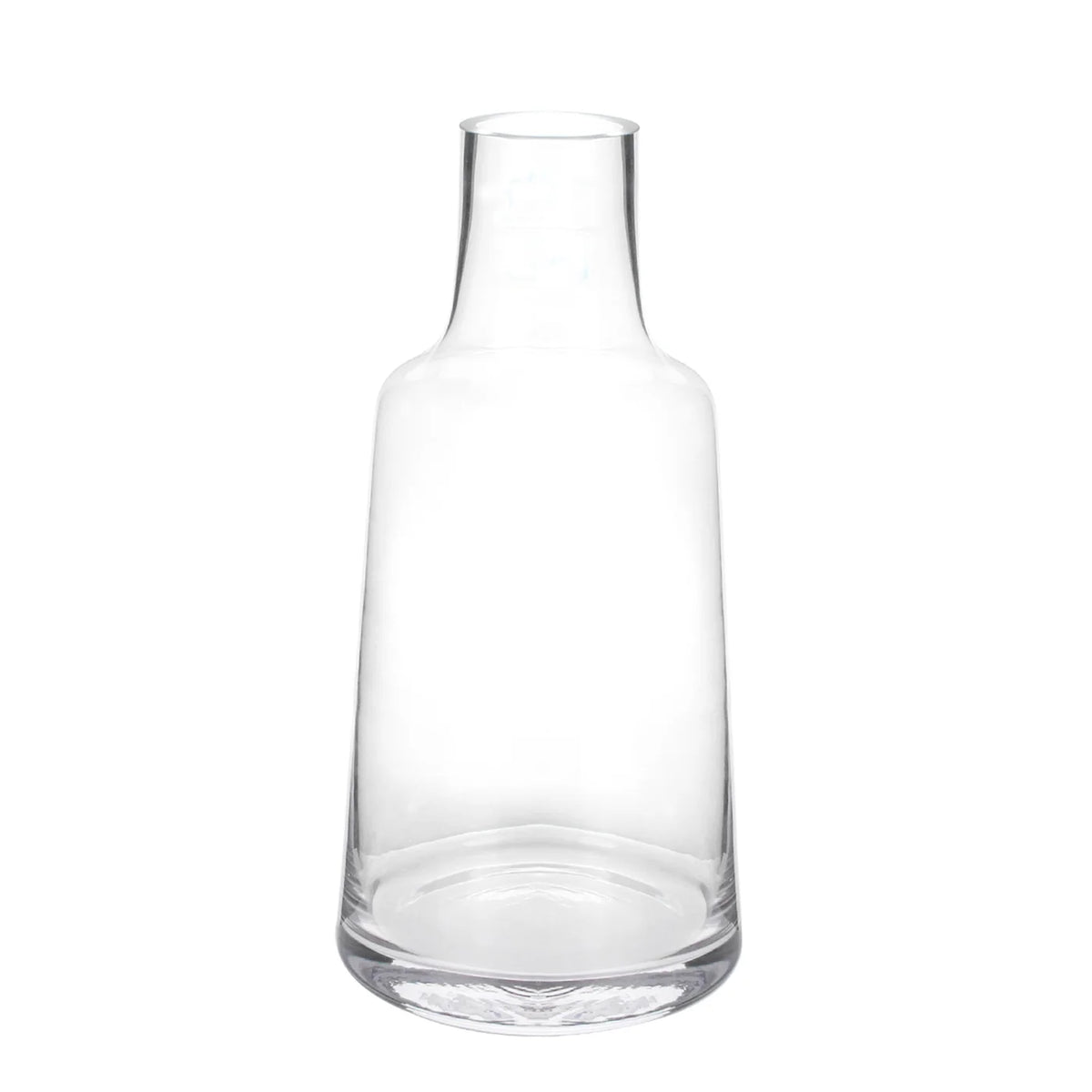 Vase à fleurs en verre