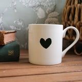 Tasse Petit Coeur - Noir