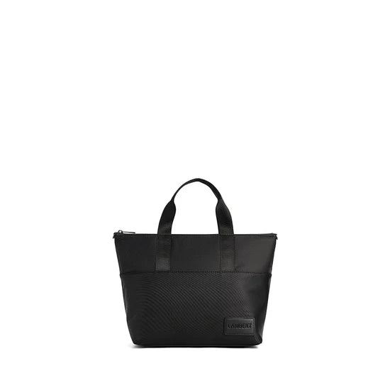 The Hollie - 2-in-1 Nylon Lunch Box Black 