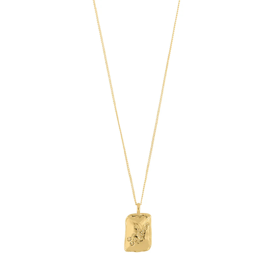 VIRGO Zodiac Necklace - Gold Plated