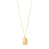 CAPRICORN Zodiac Necklace - Gold Plated