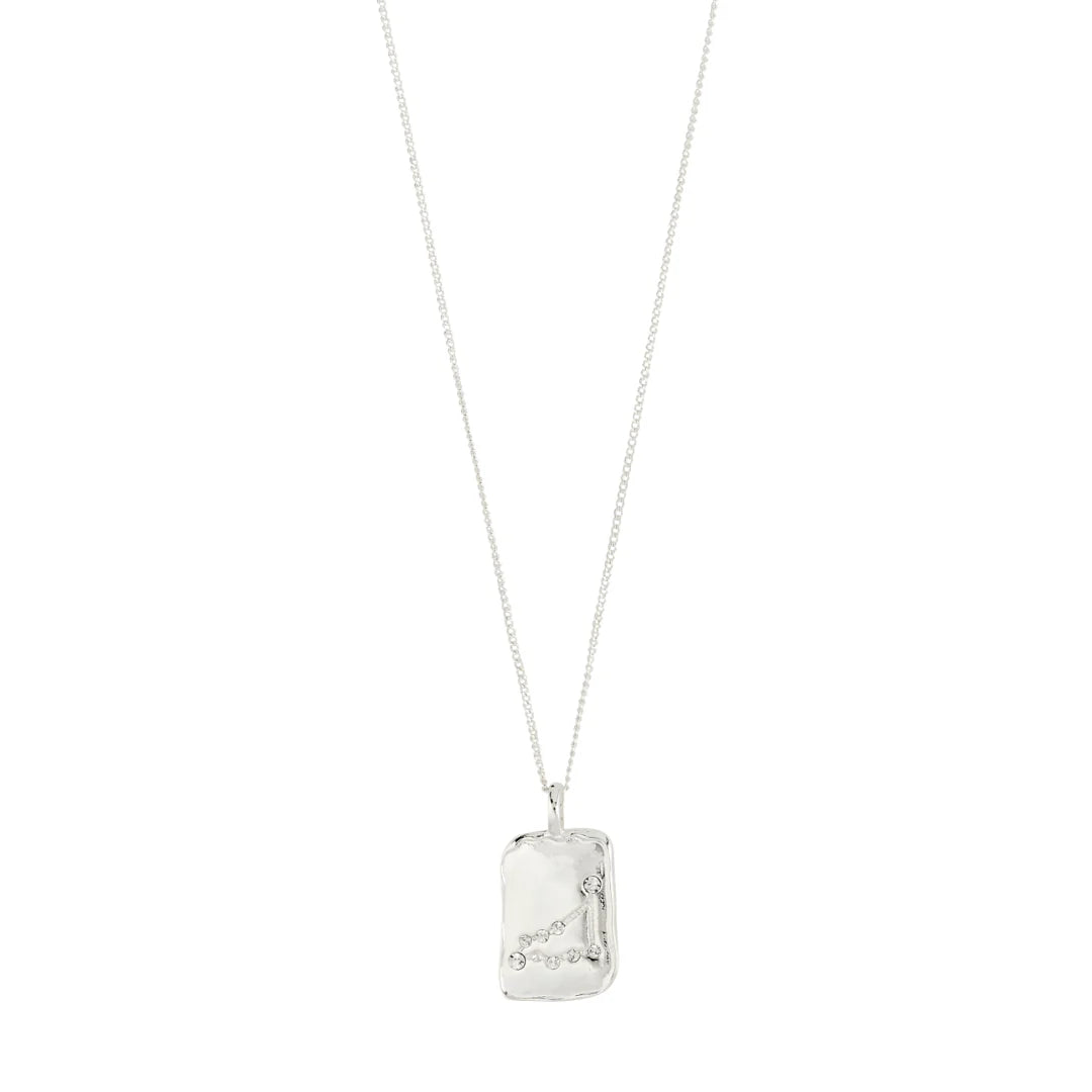 CAPRICORN Collier Zodiaque - Plaqué Argent