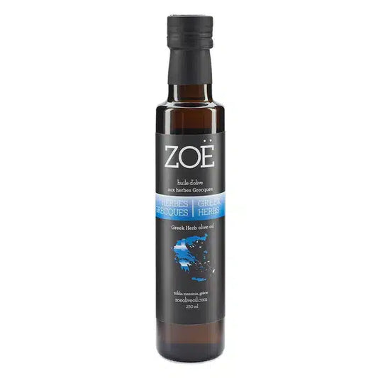 Huile d'olive infusé Herbes Grecques