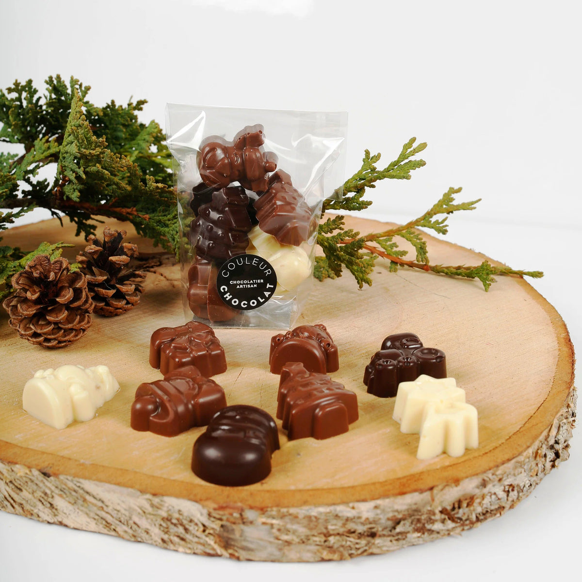 Bouchées des Fêtes - Couleur Chocolat