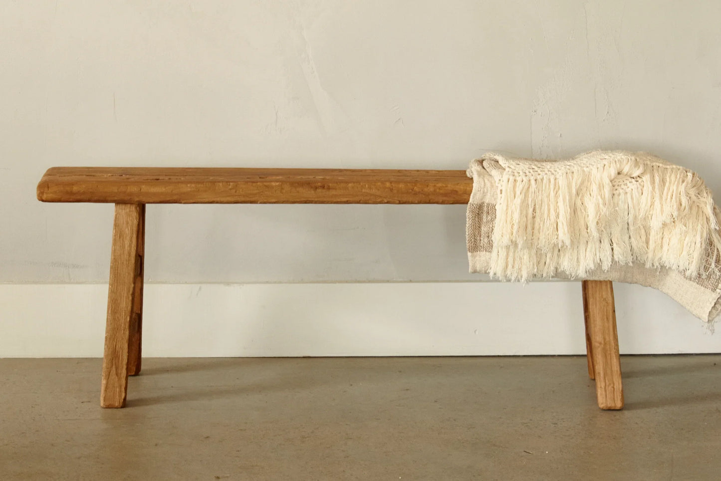 Banc vintage étroit 150 cm - Crusoë