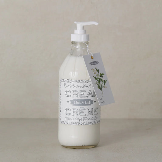 Hand and body cream - Fleur de riz