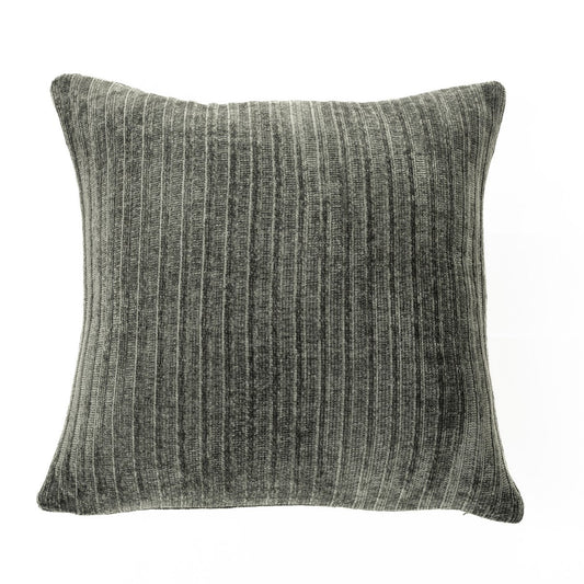 Hippy - Coussin décoratif en chenille vert