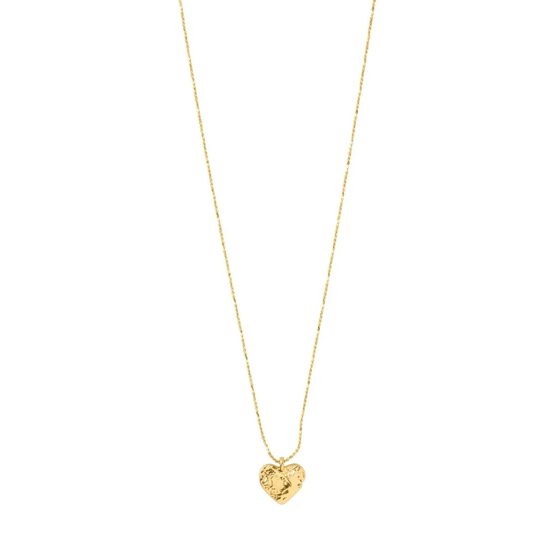 Collier Sophia Pilgrim - coeur martelé
