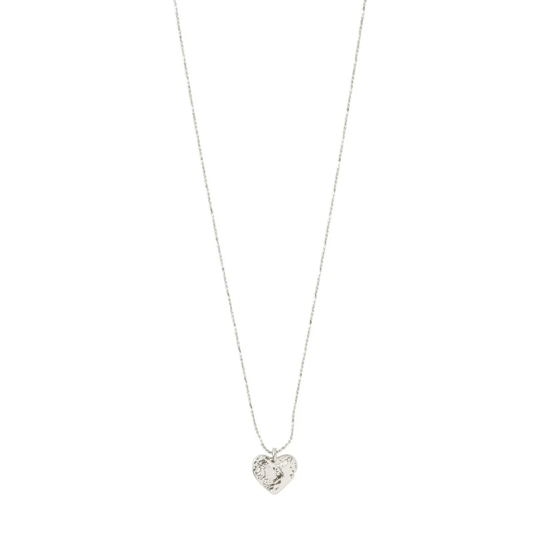 Sophia Pilgrim Necklace - Hammered Heart