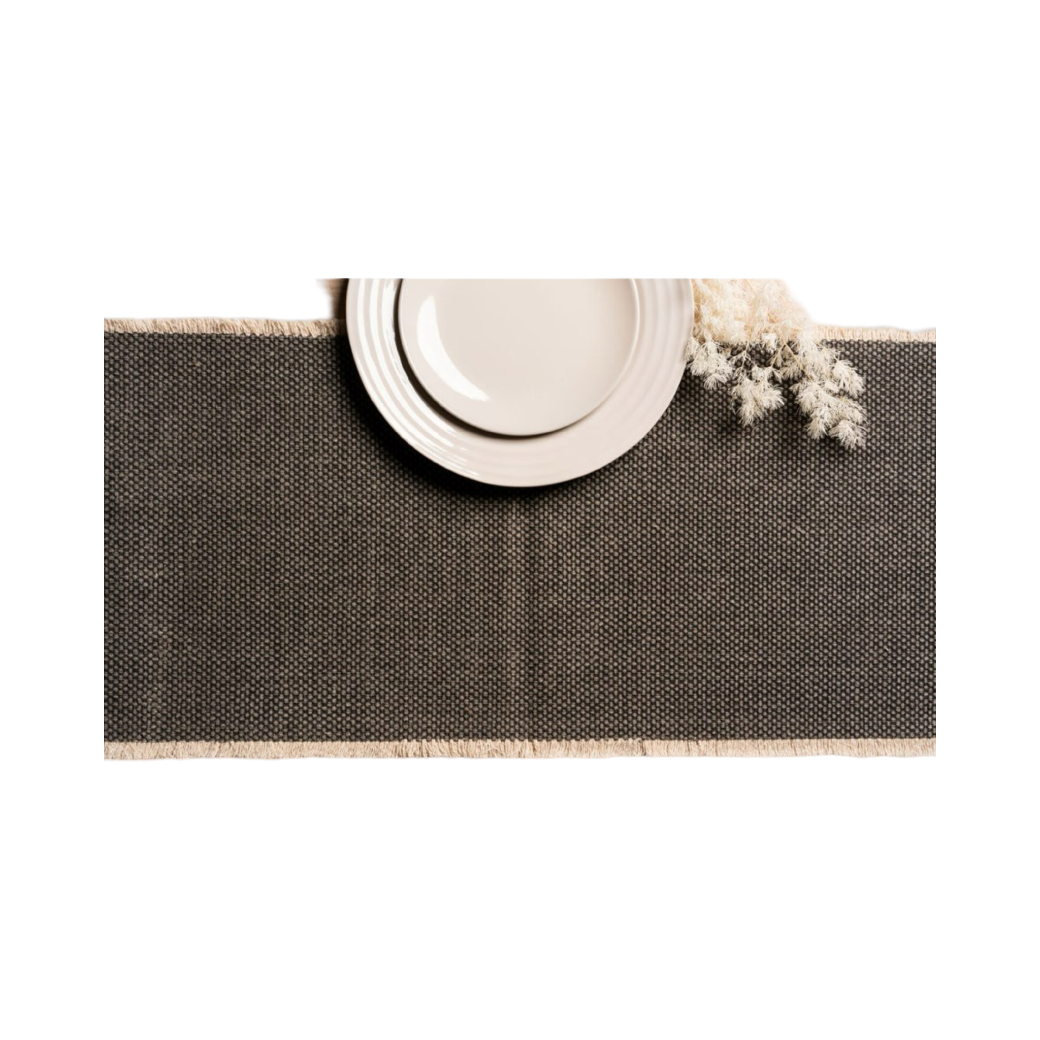 Chemin de table BALI - Charcoal