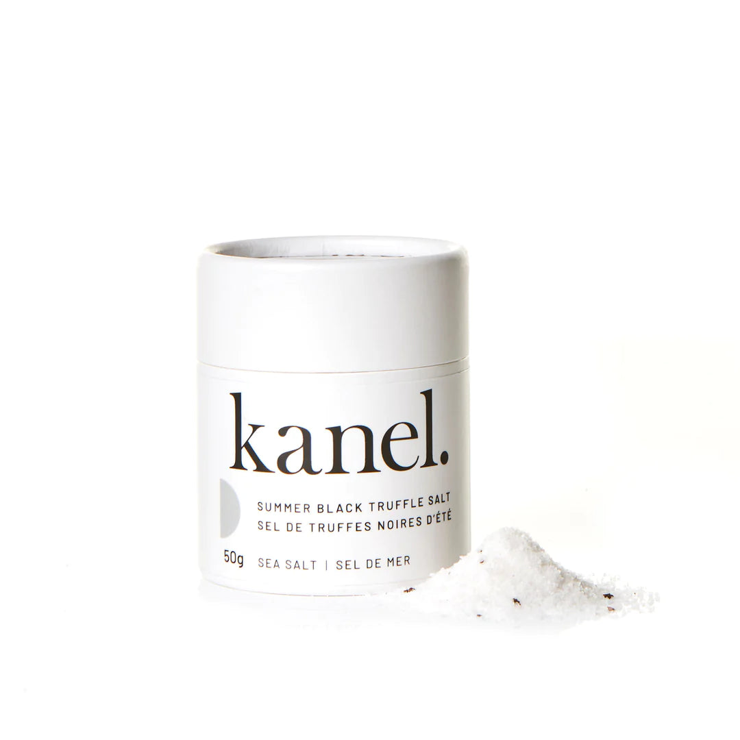 Black summer truffle salt