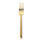 Large fork with hammered handle