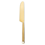 Large knife with hammered handle