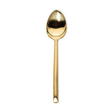 Large spoon with hammered handle