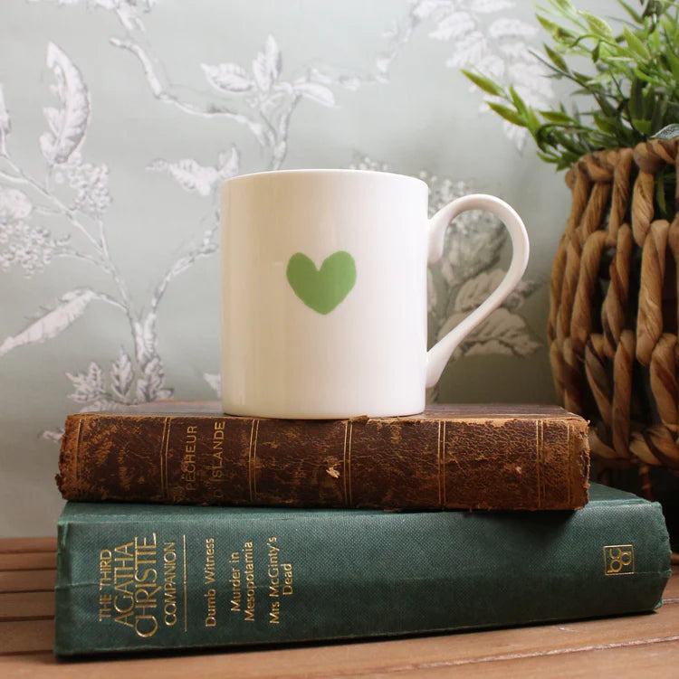 Little Heart Mug - Green