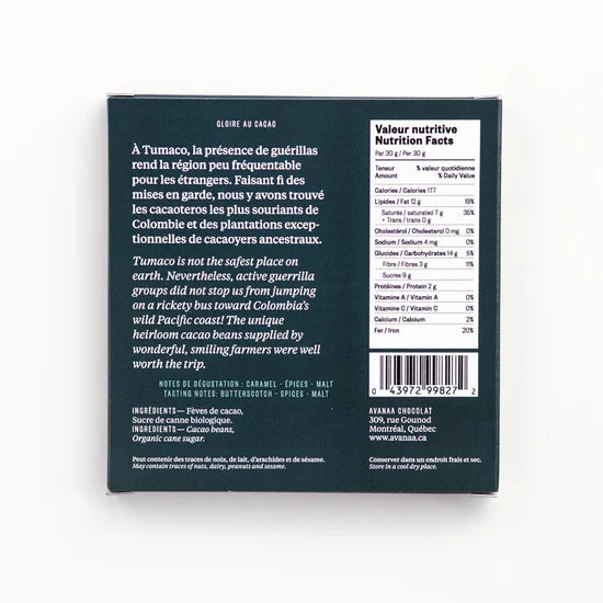 Chocolat Tumaco