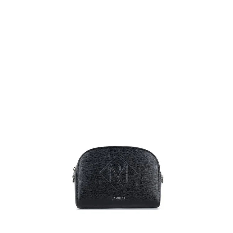 Le Kayla - Sac à main bandoulière en cuir vegan Noir