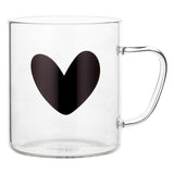 Tasse en Verre - Cœur