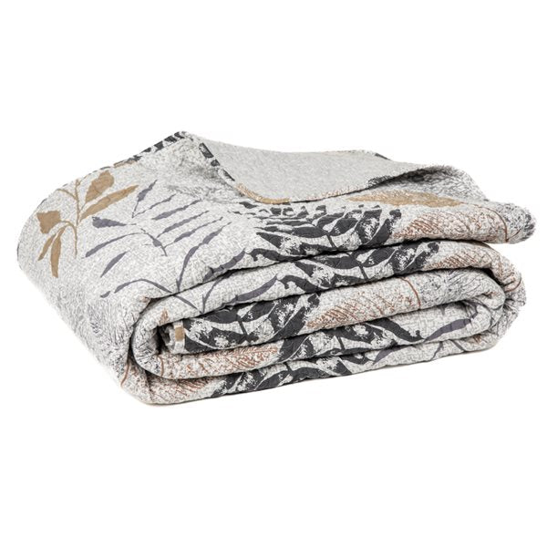Lena - Foliage Print Quilt