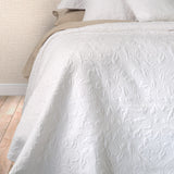 Liana - White quilted quilt