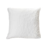 Liana - White quilted European pillowcase