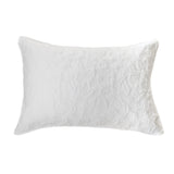 Liana - White quilted pillowcase