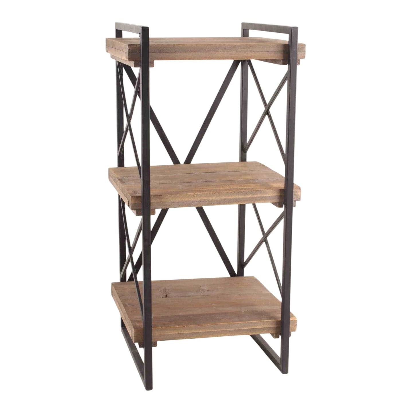 Small wooden wall shelf