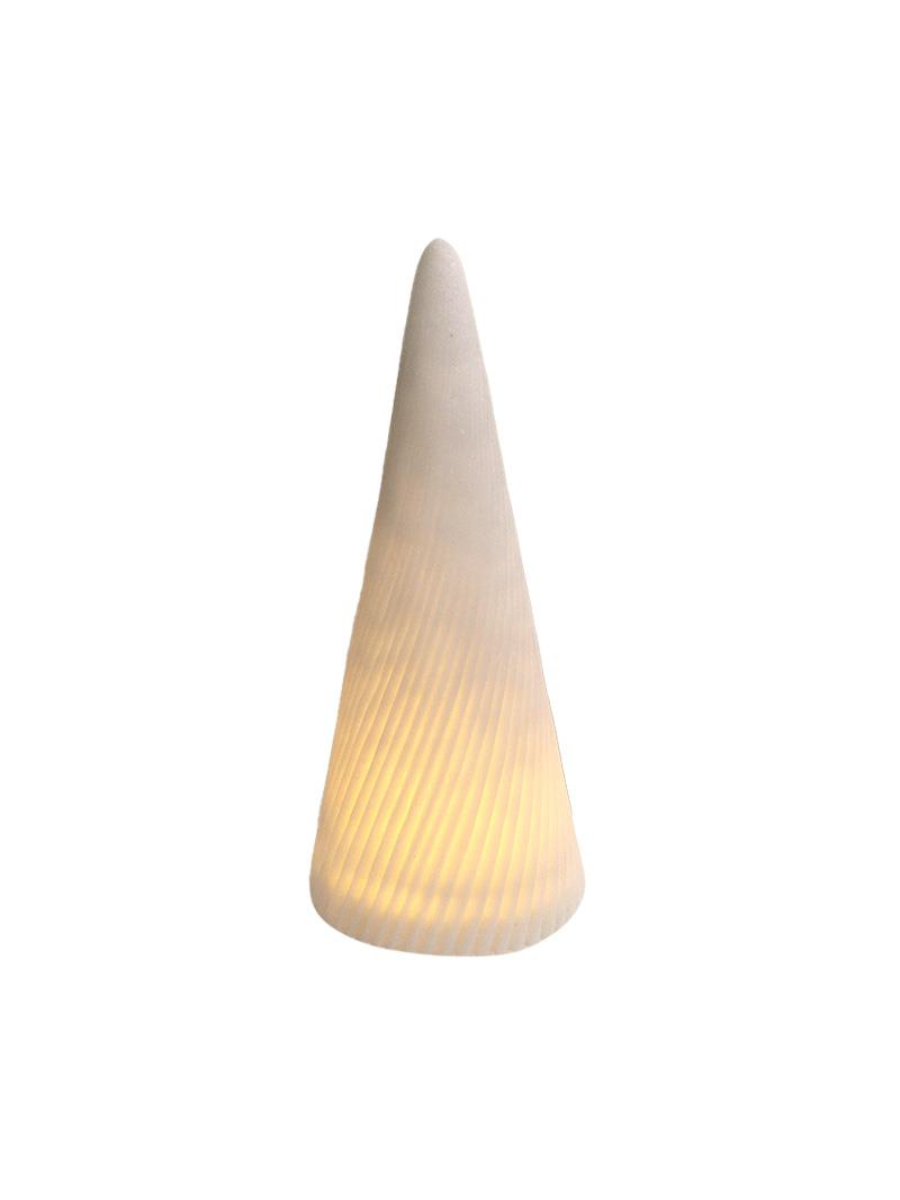 Decorative ceramic Christmas tree with LED