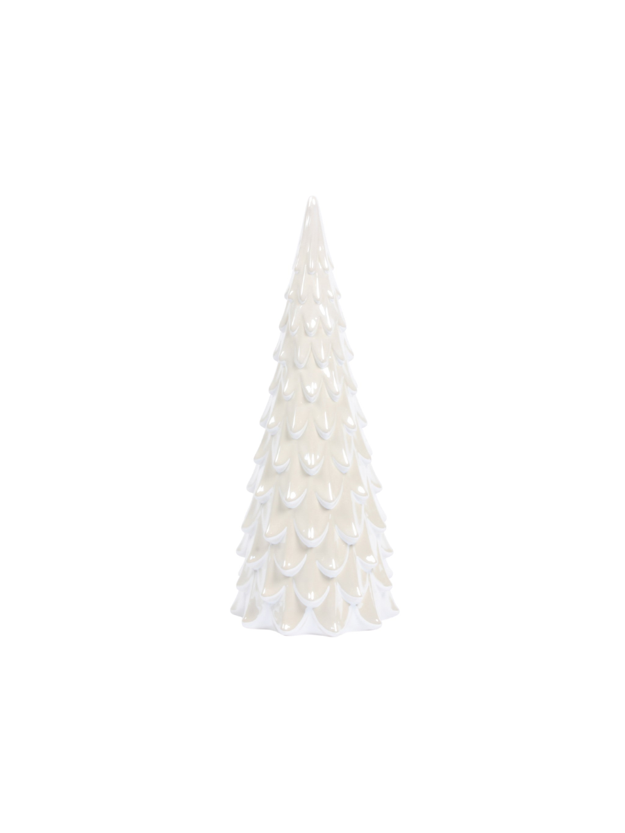Sapin en céramique à finition perlée