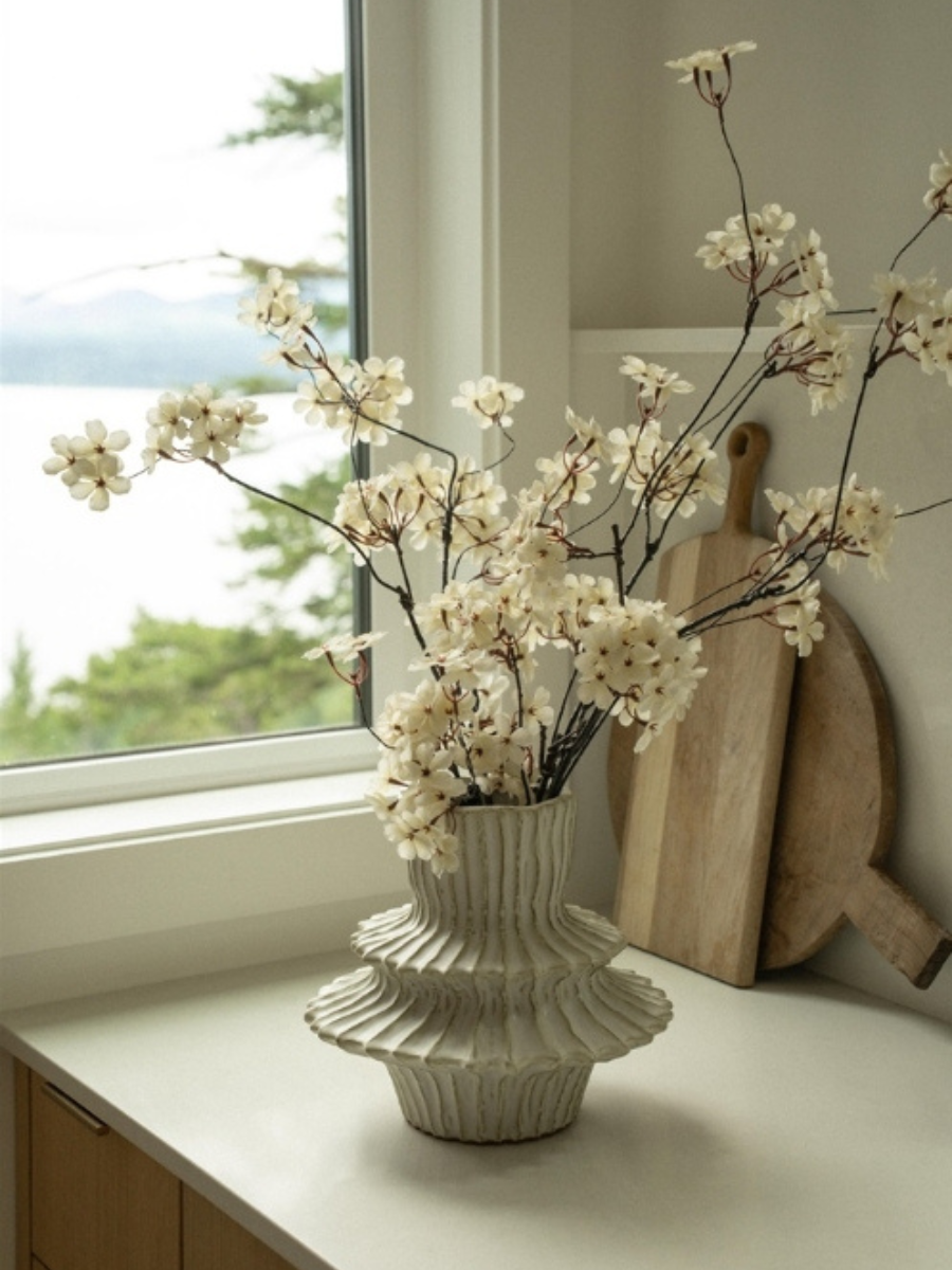 Pear Blossom Flower Branch