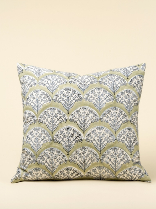 Sakura Cushion - Green