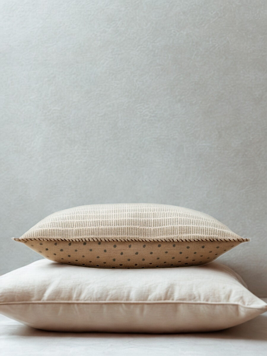 Coussin Dash & Dot - Bleu