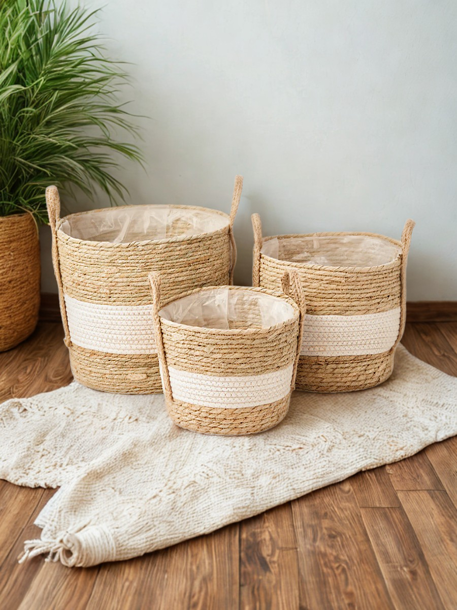 Mambo - Cache-pot en jute