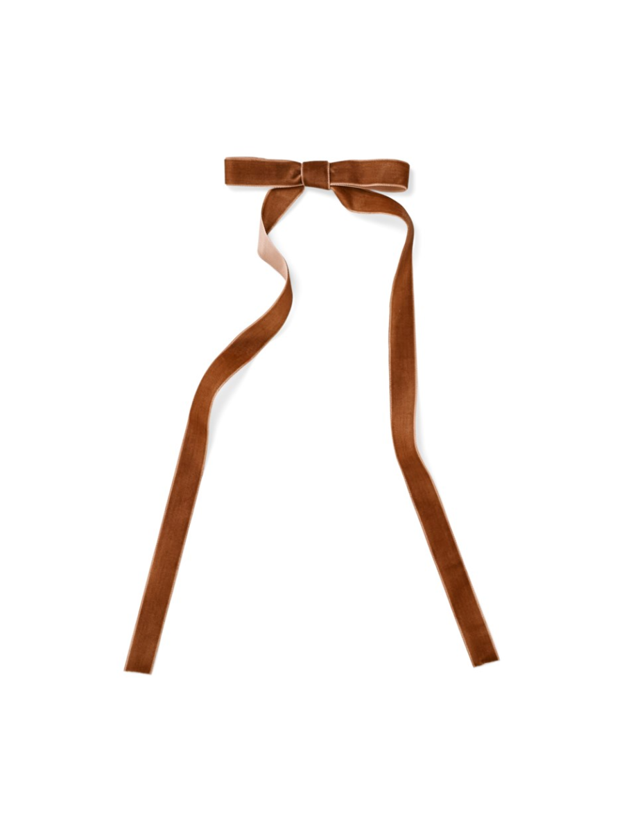 Thin Velvet Bow