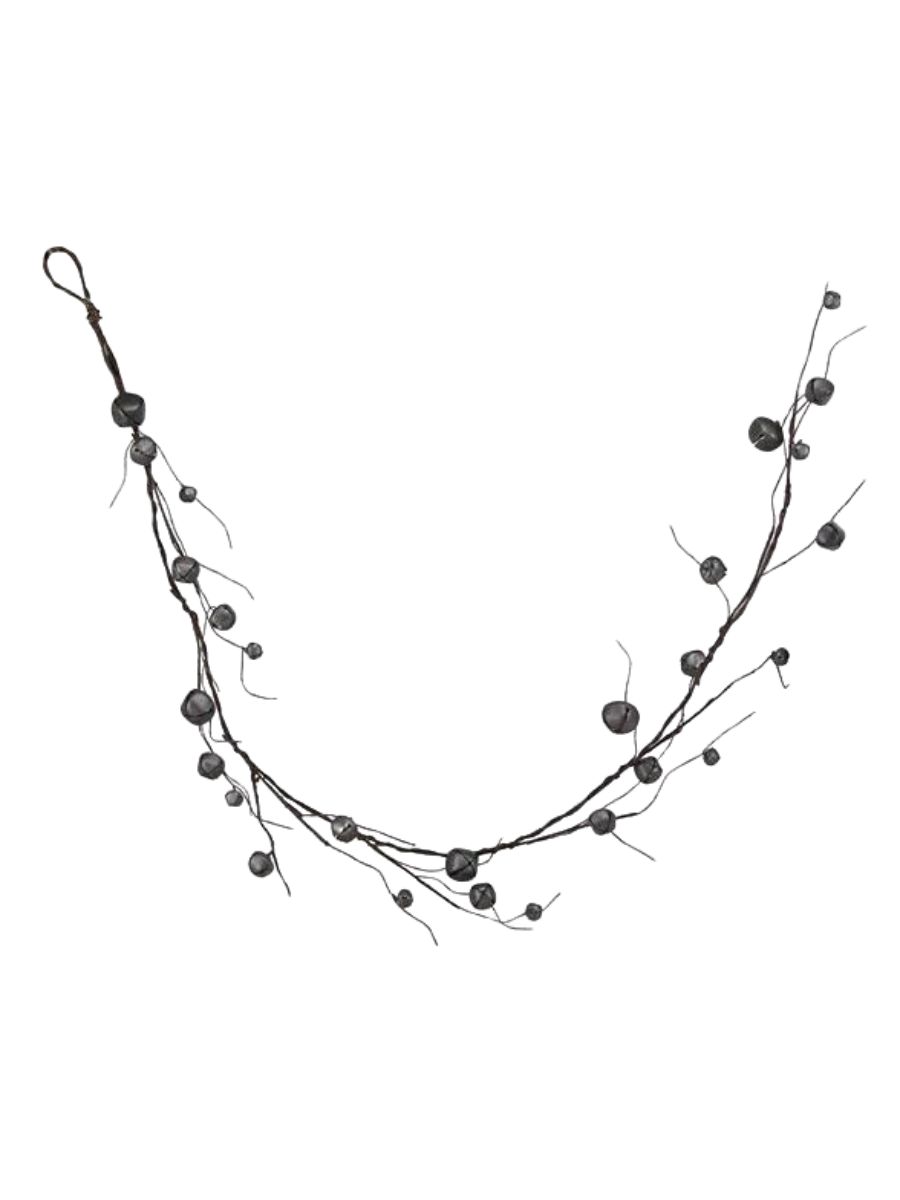 Guirlande à grelots et branches torsadées – 60"