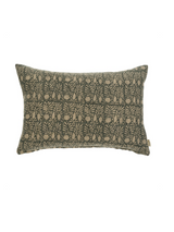 Vera Velvet Cushion - Charcoal