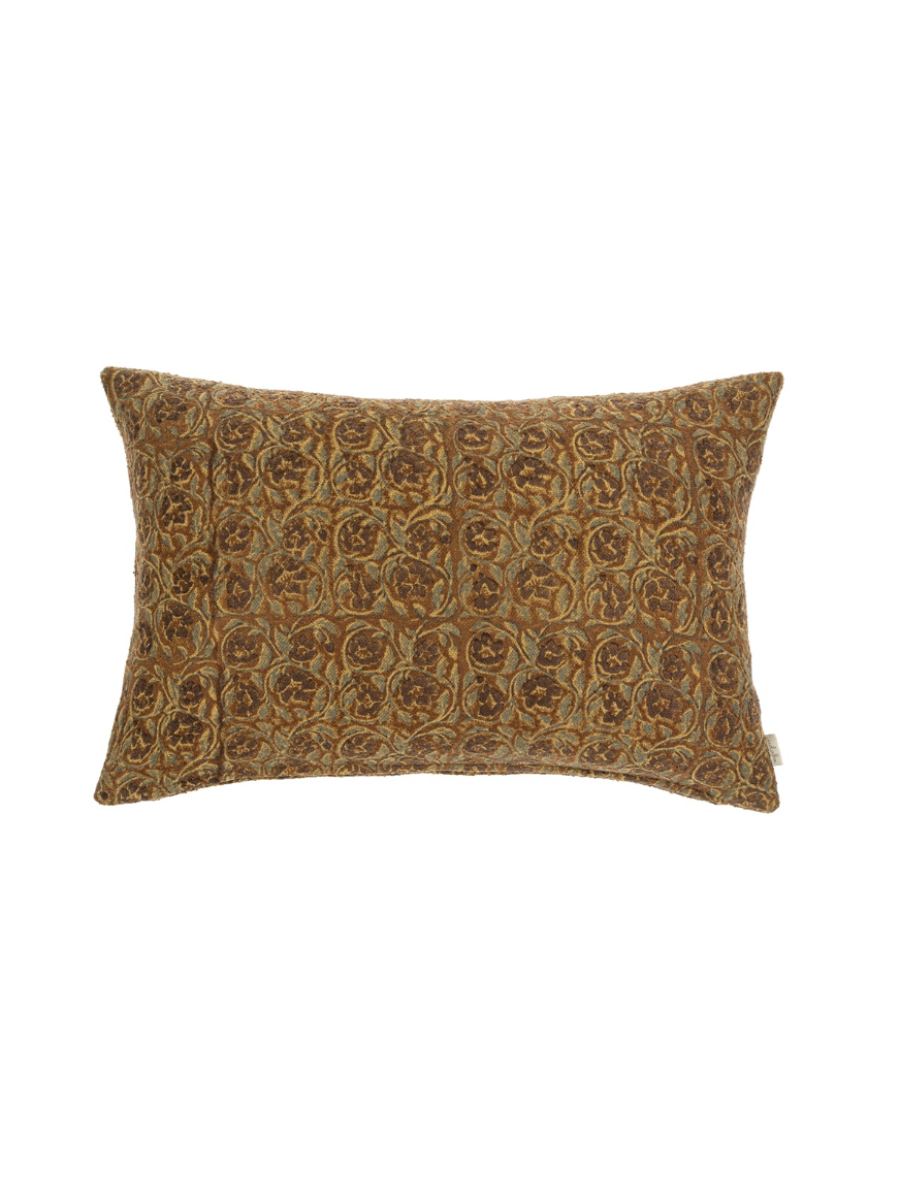 Vera Velvet Cushion - Charcoal