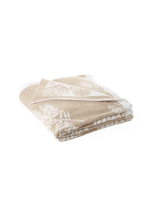 Cocotte - Jeté naturel et blanc