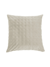 Riad - Coussin européen en velours crème