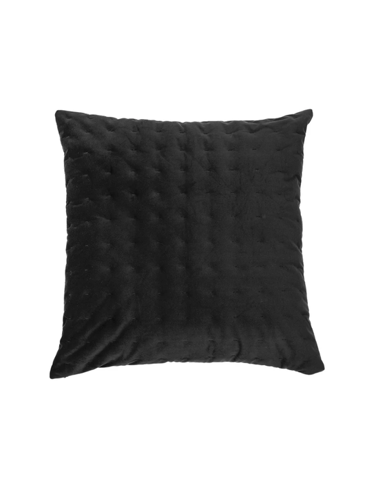 Riad - Coussin européen en velours noir