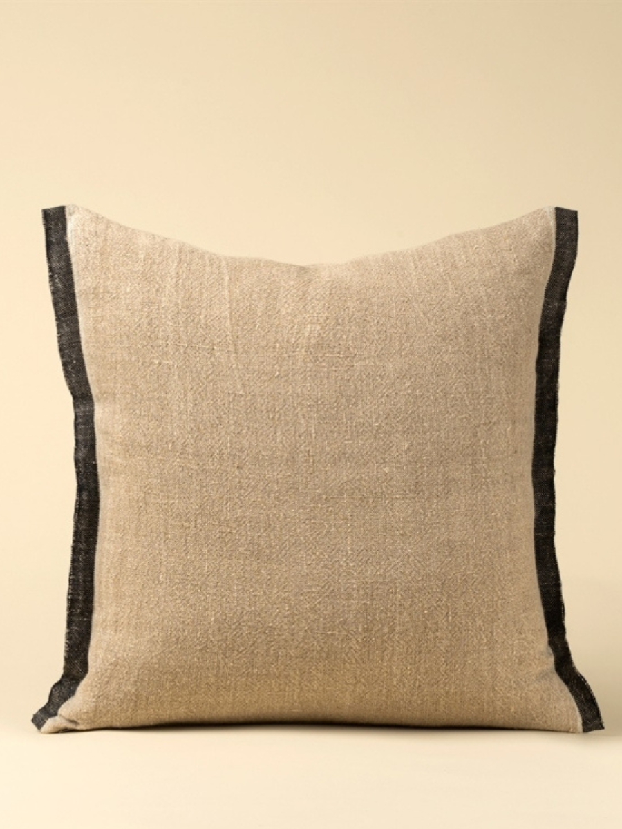 Coussin Selvage - Charcoal